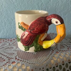 Ceramic 3D Toucan Mug